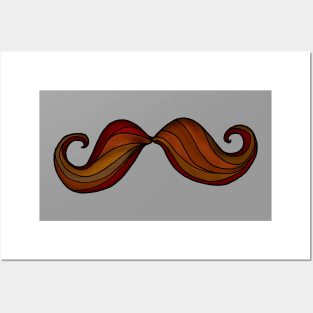 Moustache Posters and Art